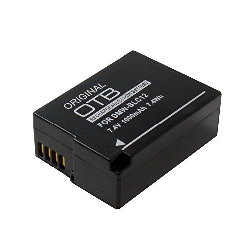 Batería para Leica V-Lux 5, 1000mAh, 7.2V, reemplazado: DMW-BLC12, BP-DC12, BP-51 Cover