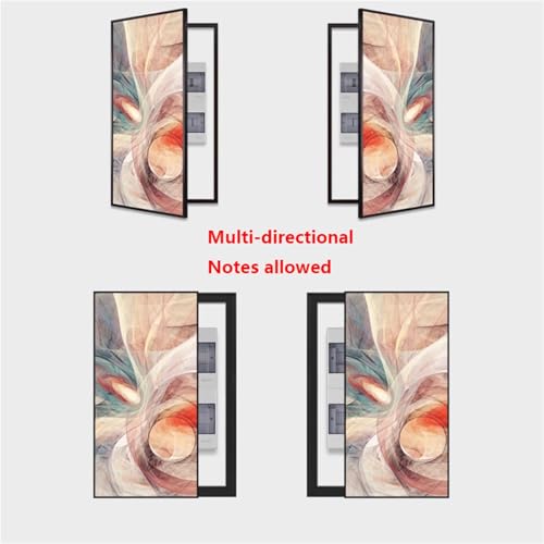 Panneau électrique décoratif mural aluminium céramique maison bureau