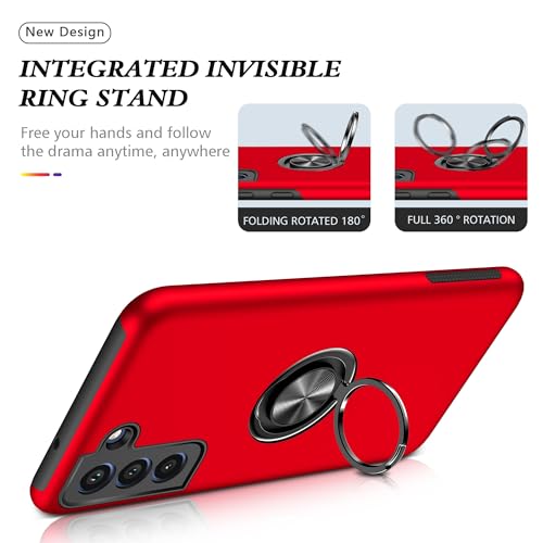 Coque Samsung S21 FE antichoc robuste avec support béquille intégré anti-chute - 7