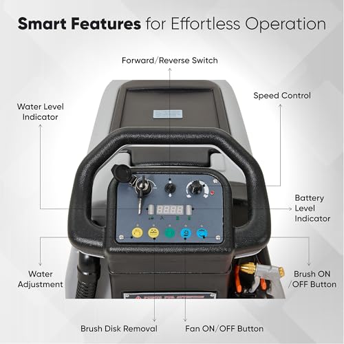 industrial floor scrubber smart 1014