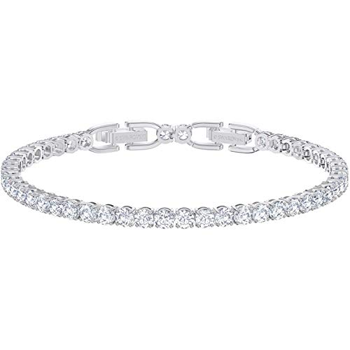 Preisvergleich Produktbild Swarovski Tennis DLX Gliederarmband Damen Silber 18 cm