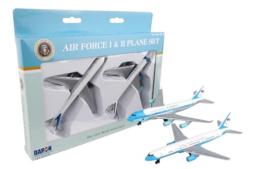 Air Force One 2 Plane set Air Force One and Air Force Two, Blue and White