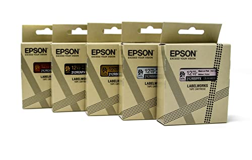 Cintas para etiquetadora LabelWorks bundle 5 unidades miniatura 5