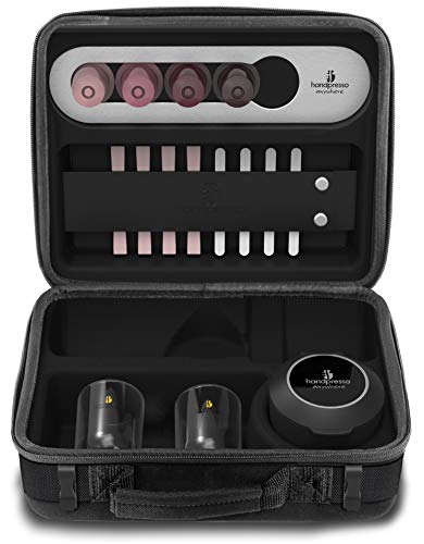 Handpresso - Handpresso 48320 Mallette Premium pour Handpresso Auto Capsule pour voiture, accessoire pour machine a cafe expresso, cafetière portable