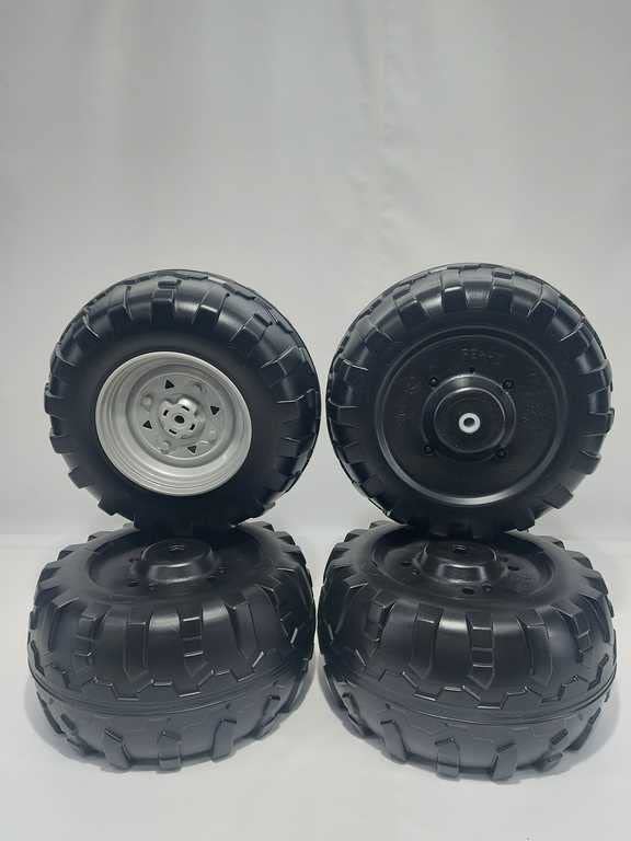 2 Roues Arrières + 2 Roues Avant Polaris Outlaw 12v , Produit d'origine PEG Perego REF IRGI000003