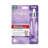 L'Oréal Paris Mascarilla Facial Revitalift Ácido Hialurónico, 1 pza