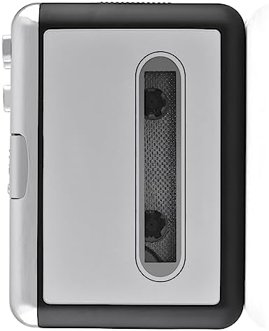 USB Cassette Tape to MP3 Converter, Audio Music Player with Headphones