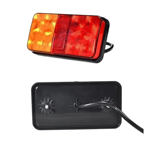 Feu antibrouillard LED 10-12V robuste pour remorques et poids lourds - 2