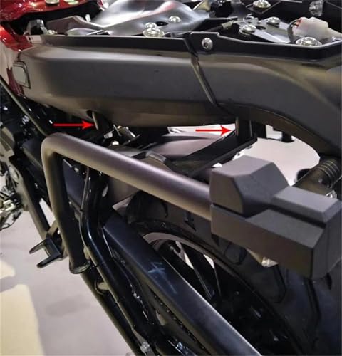 Support bagage moto Benelli Leoncino 500 fixation valise latérale SH23 - 4