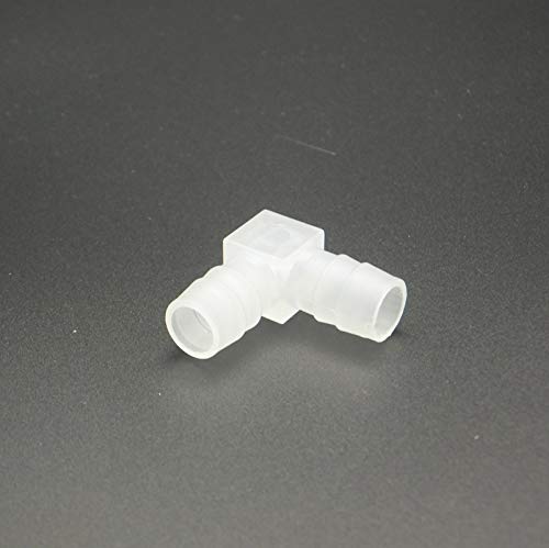 Złącze rurowe. 3mm 4mm 6mm 8mm 10mm 12mm 14mm 16mm 18mm 20mm Wąż Barb Kolanko Plastikowe Złącze Rury Do Akwarium(4mm 10pcs)