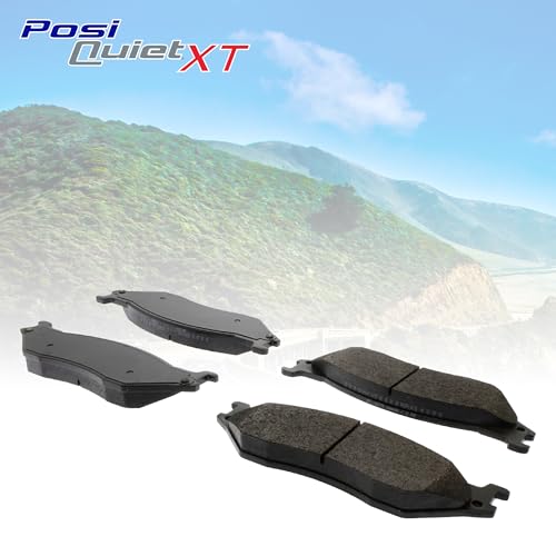Image of Centric 106.06550 POSI-QUIET XT Automotive Front Brake Pads for Select Ford