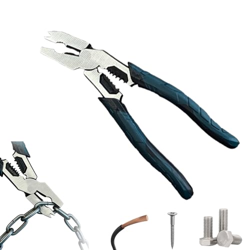YuJianShengHong New Tools 2026 6in1 pliers, Industrial-Grade Multi-Function Cutting Pliers,V-Shaped Head, Heavy-Duty Cr-V Steel, for DIY, Home Repair