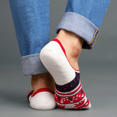 Image of SockSoho Men Christmas Editions | Anti-Bacterial Shoe Liners | Size UK 7-11