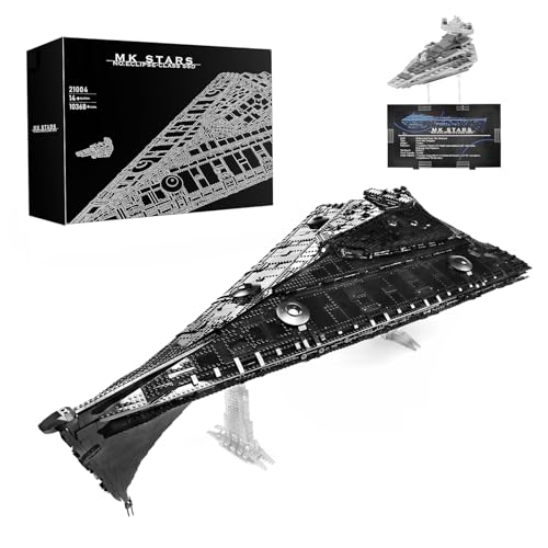 SHHFWU 21004 Technik Super Star Destroyer Modell, Kompatibel mit Eclipse-Class...