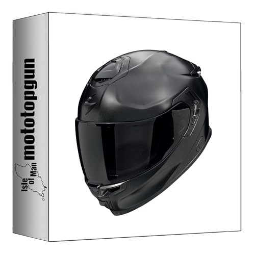 Casque Scorpion exo-GT SP air Noir XL pour vos roadtrips et trajets urbains