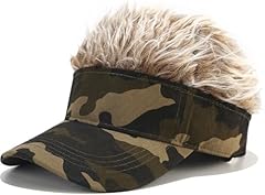 Army Green Camouflage + Brown Hair