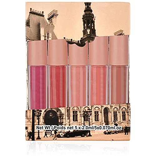 Rossetti matte opaco lunga durata, Set di 5 Pezzi