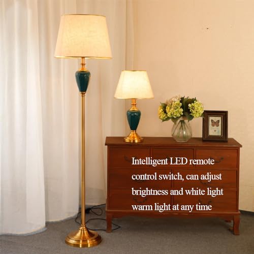 Lámpara de pie LED de cerámica para eliminar la fatiga visual en el hogar 5