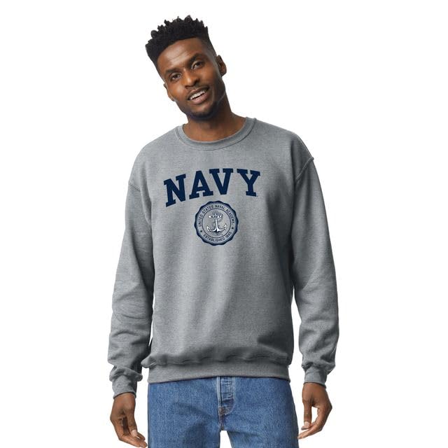 Image of Ivysport Crewneck Sweatshirt for College, Heritage Logo, Color, Adult Unisex