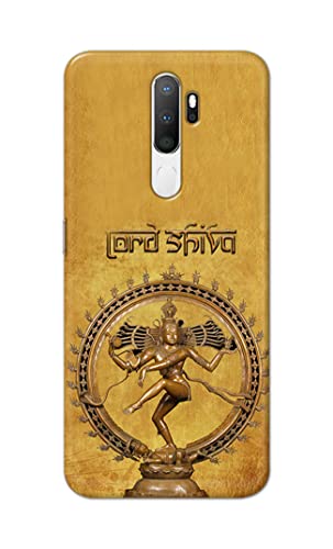 Image of PRINTFIDAA Lord Shiva As Nataraj Printed Designer Hard Case for Oppo A5 (2020) / Oppo A9 (2020), Oppo A11x Back Cover -(e) RPM1004