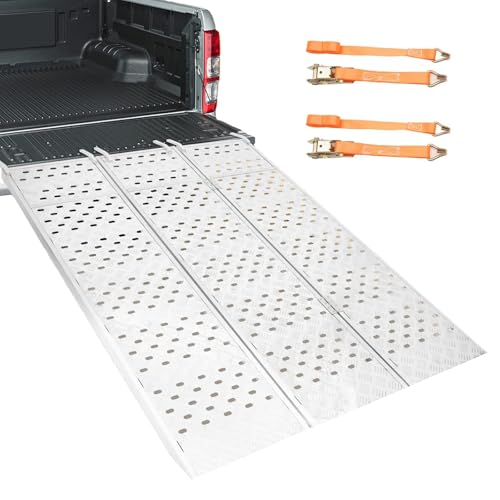 Rampa de Aluminio Plegable Extra Ancha 1500 lb miniatura 1