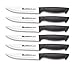 Quttin Black - Set di 6 coltelli da 11 cm, filo carne