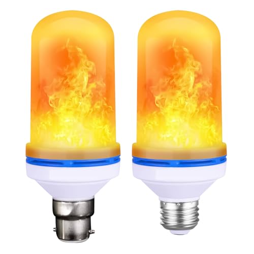 dewdat LED Flammen Lichtbirne - Flackerlicht Birne - Lampe Deko Für...