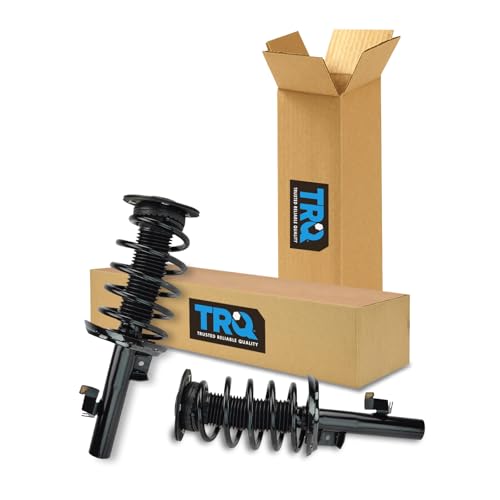 Image of TRQ Front Driver and Passenger Side Strut and Spring Assembly Set Loaded