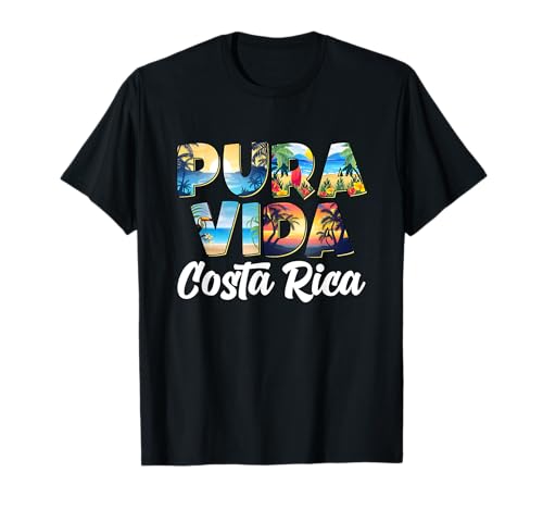 Pura Vida Costa Rica Souvenir - Voyage cool en Amérique centrale T-Shirt