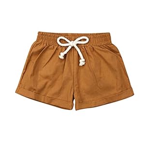 Baby Boys Girls Cotton Linen Shorts Toddler Girls Solid Color Bloomers Infant Harem Bottoms Shorts Summer Clothes