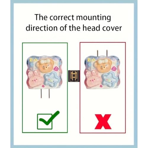 Image of Compatible for Samsung 25W Charger Case Cover, Funny Cartoon Character, Cable Protector with 3D Cute Pattern 360 Degree Full Protection Cover 4 in 1 Multicolor