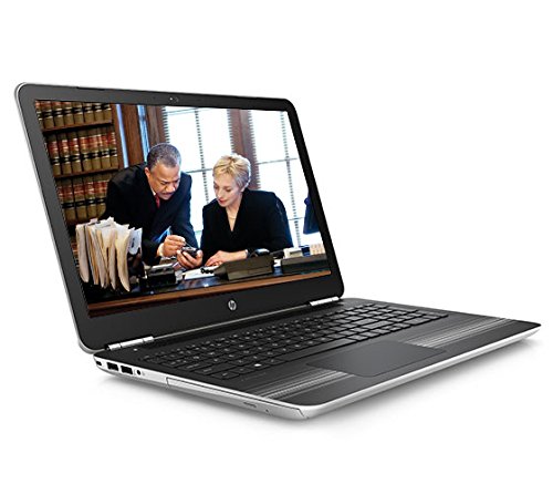 Image of HP 15-AU003TX 15.6-inch Laptop (Core i5-6200U /8GB /1TB /Windows 10 Home /2GB Graphics), Natural Silver