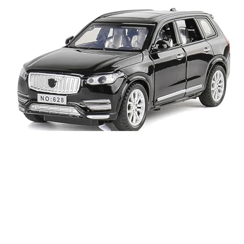 Jouet de collection Volvo XC90 miniature 1:32 en métal pour décoration de bureau et vitrine
