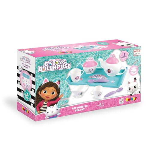 Smoby, Gabby and the Magic House, Play Set, Various Accessories, Tray, Teapot, Sugar Bowl, Milk Jug, Cups, Spoons - Image 2
