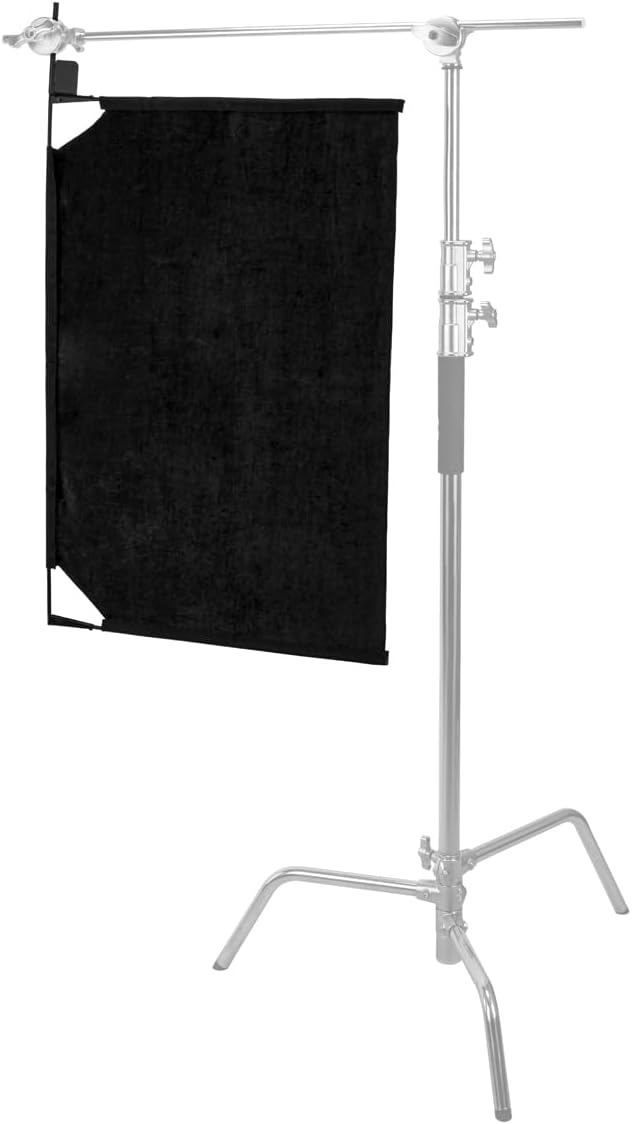 Glow Portable Frame Scrim Kit Complete Studio Flag and Diffusion Set with Collapsible Frames (24 x 36)