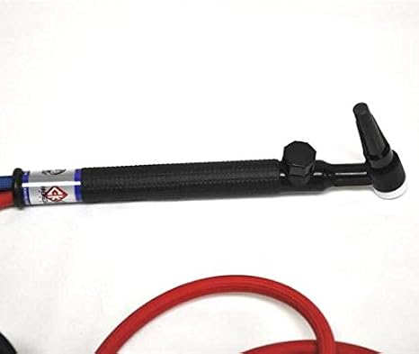 CK Worldwide CK20V-12SF 250A 12.5' Water Cooled TIG Welding Torch, Valved Gas Control, Super-Flex Valve
