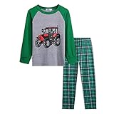 Arshiner Mädchen Schlafanzug Baumwolle Kinder Langarm Pyjama