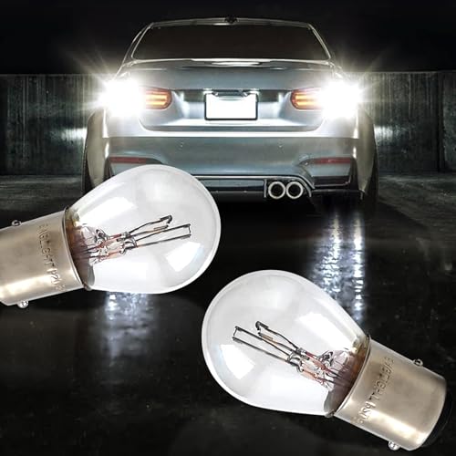 Flygun FUN243 10 Pcs Car 1157 P21/5W S25 Bay15D Light Bulb, Double Tail High And Low Brake Light Bulb Turn Signal Light Bulb Longerlife Replacement thumb #5