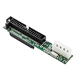 El disco duro SATA puede detectar y utilizar como un disco duro IDE estándar de 3,5 pulgadas. Permite conectar un disco duro SATA 7 + 15P a un conector IDE de 44Pin. Un conector macho IDE 44P para conectar al conector IDE de 44Pin.