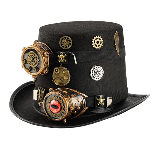 Chapeau haut-de-forme vintage pour costume de festivalier sans inconfort