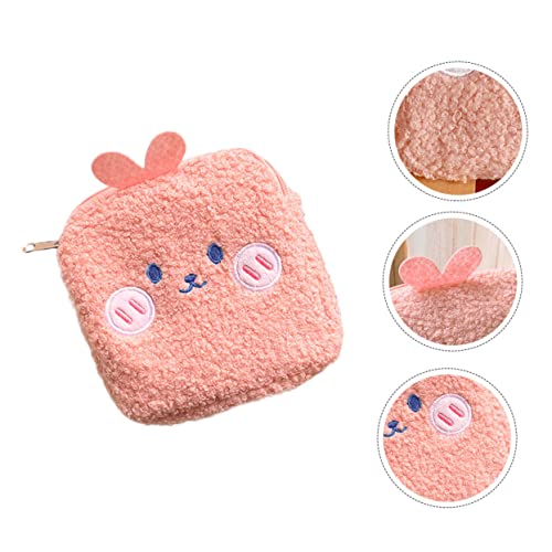 Bolsa de almacenamiento para toallas sanitarias Ipetboom rosa miniatura 3