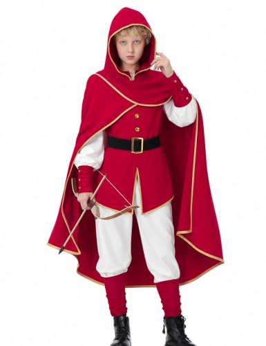 Image of Boys Medieval Renaissance Costumes Kids Pirate Viking Outfit for Halloween
