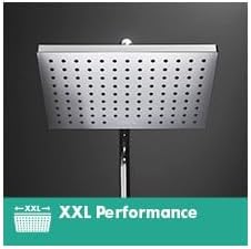 Miniatura 3 de hansgrohe Vernis Blend 04959820 - Juego de ducha de 1.75 GPM, 1 pulverizador, acabado de ducha completo en níquel cepillado, 04959820