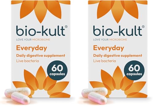 Image of Bio-Kult Everyday Multi-Strain Formulation Probiotics for Digestive System, 60 Capsules (Pack of 2)