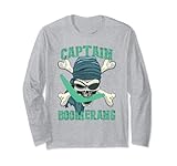 Captain Boomerang Graphic Bumerang Wurfsport Australien Langarmshirt