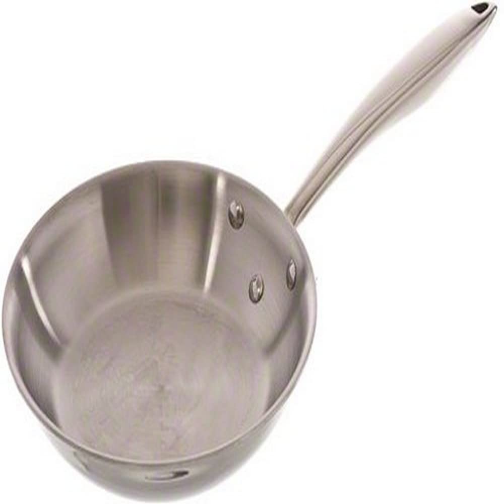 11" Induction Ready Stainless Steel Frying Pan by Browne Foodservice – 11 inches, Stainless Steel, Silver, Model 5724094