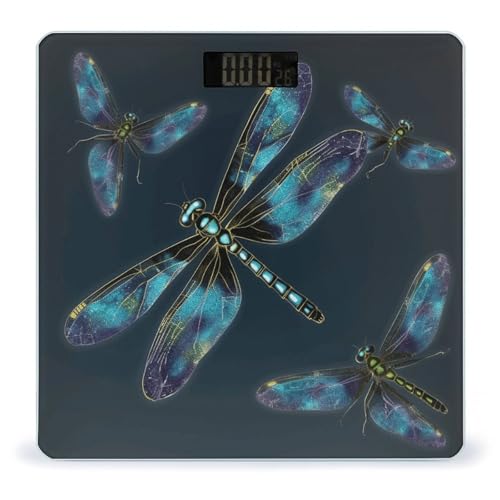 Báscula digital Dragonfly con LCD para peso corporal 400lb miniatura 1