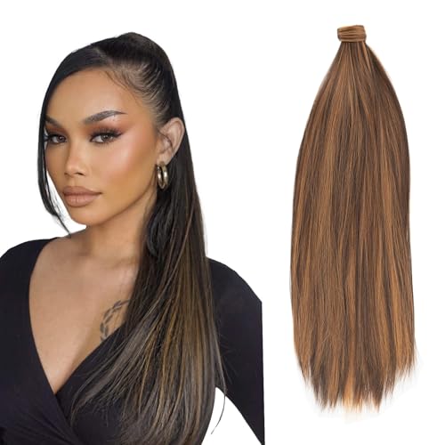 【MATERIALE】- Queste estensioni per capelli sono realizzate con fibre naturali di alta qualità che conferiscono un aspetto naturale e realistico.
