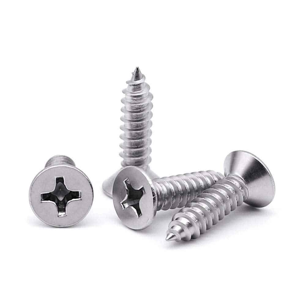 Stainless Steel Star Head 6 X 19 CSK-PHI SELF Tapping SS Screw Pack of 500-image-40