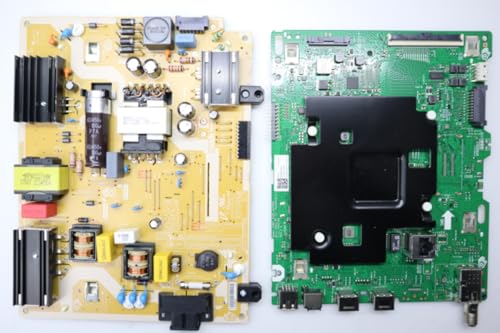 Television Repair Kit for Samsung UN55TU7000BXZA with TV Main Board + Power Supply + TCon + Cables